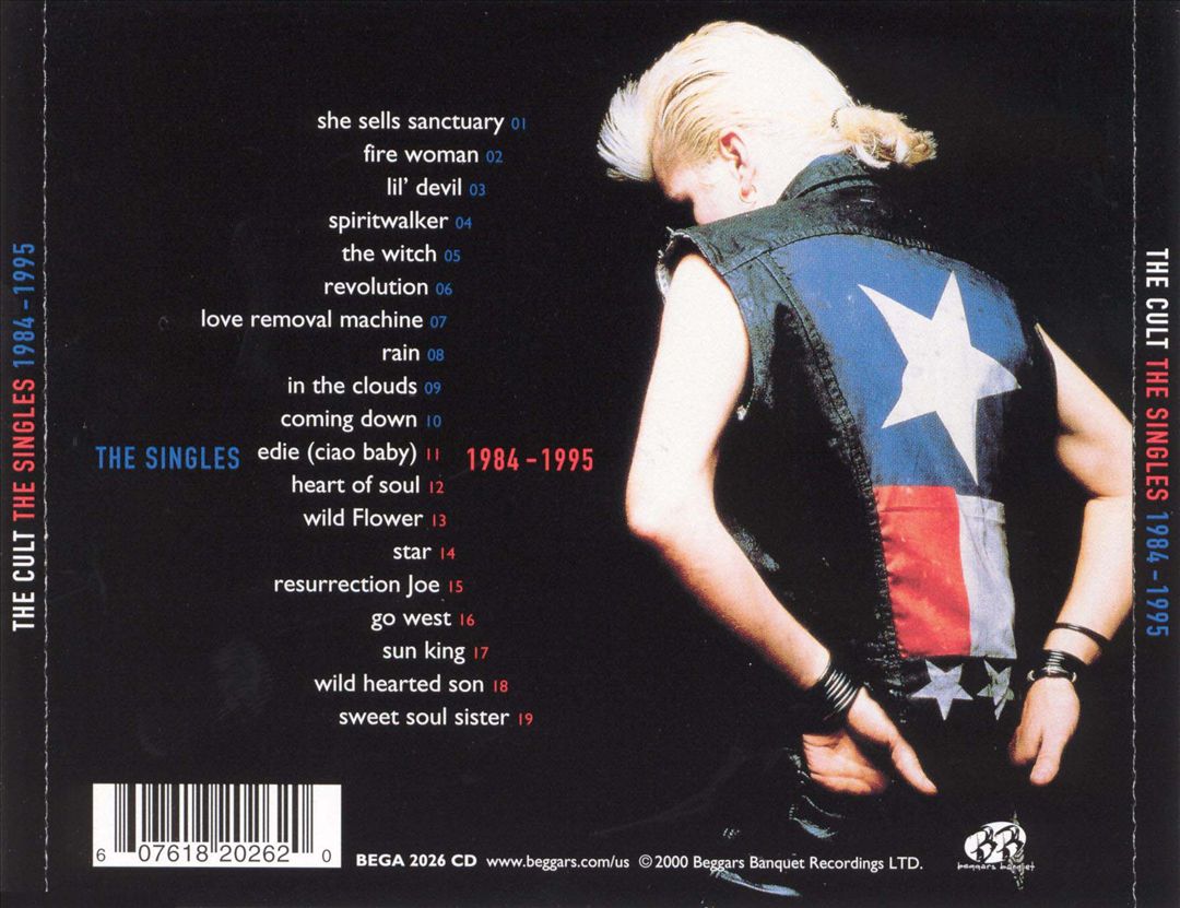 Pure Cult: The Singles 1984-1995 cover art