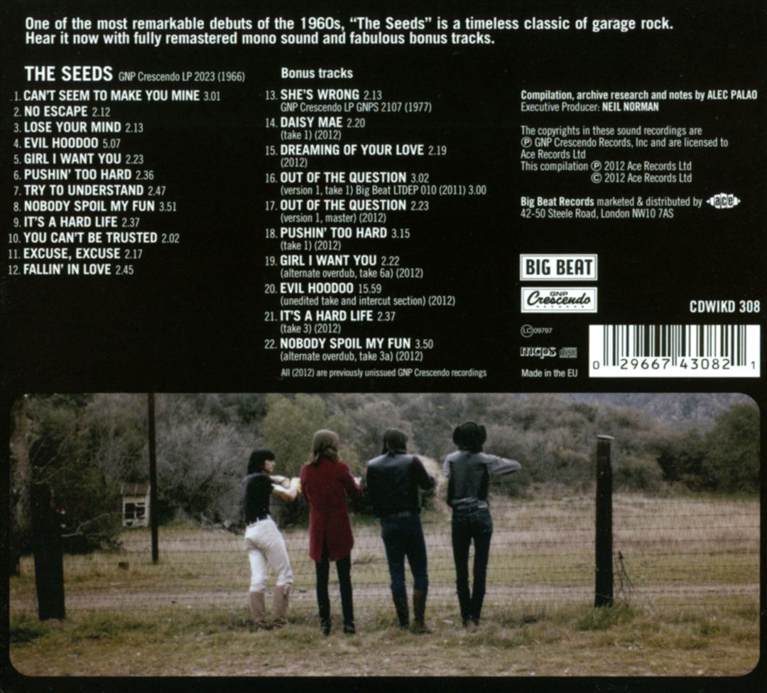 Seeds [Bonus Tracks] cover art
