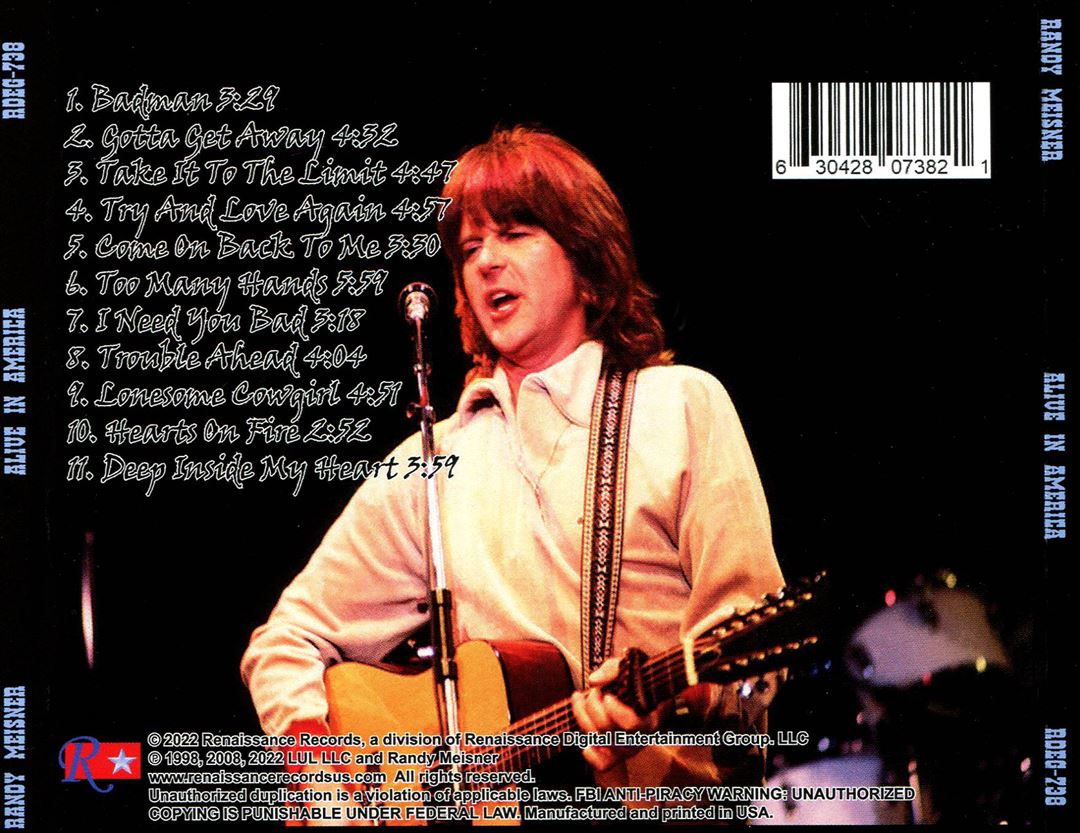 Alive in America cover art