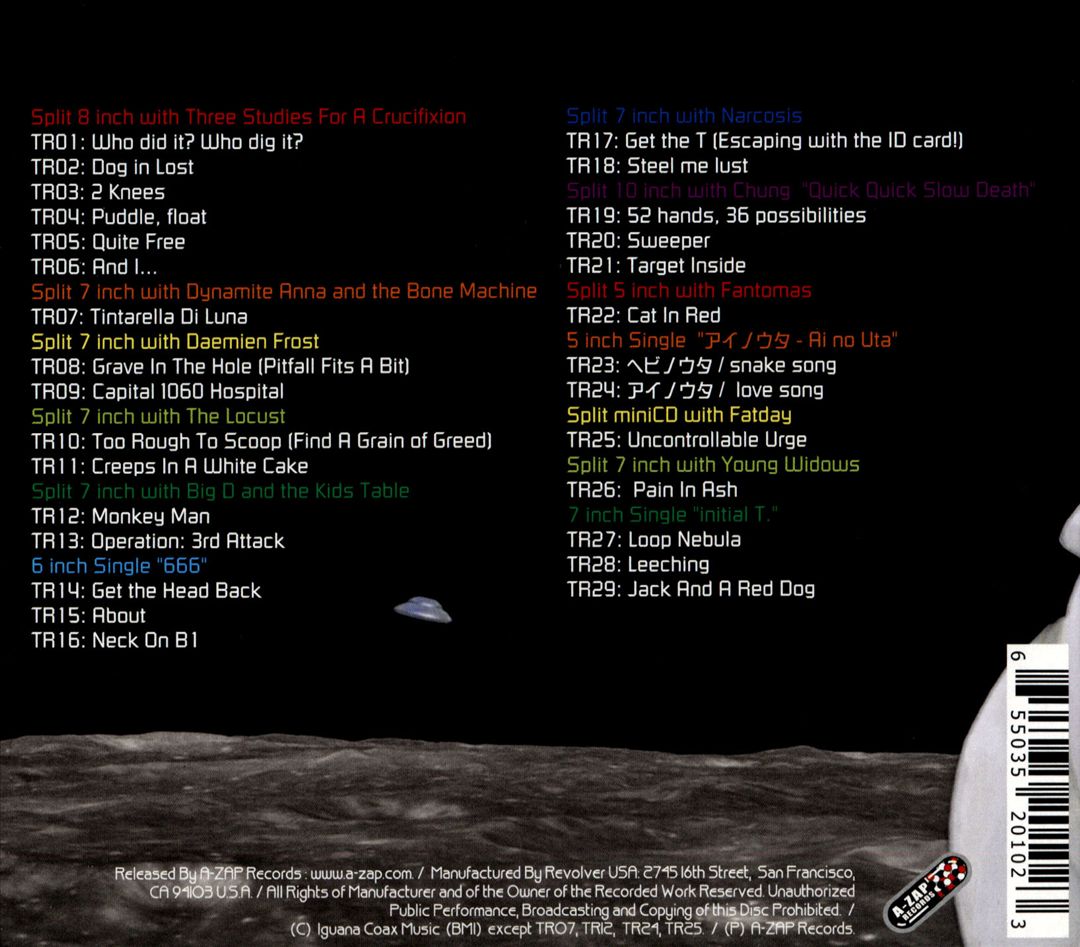 Return of 13 Hedgehogs: MXBX Singles 2000-2009 cover art