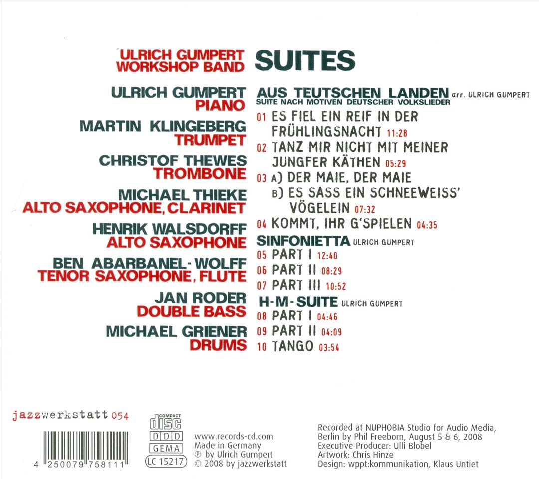 Suites cover art