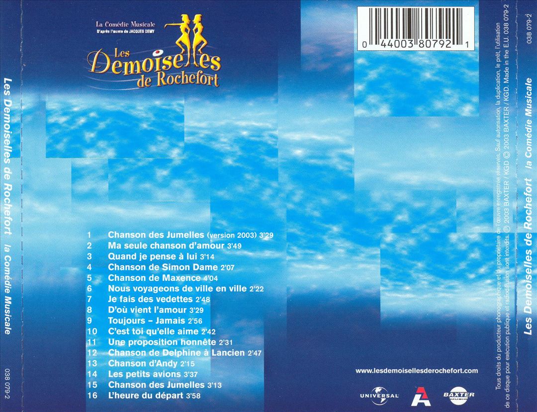 Demoiselles de Rochefort 2003 cover art