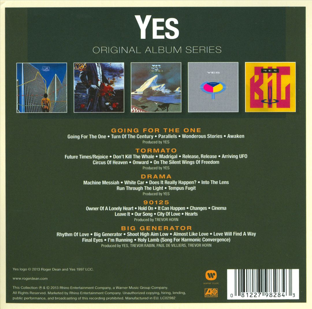 Original Album Series cover art