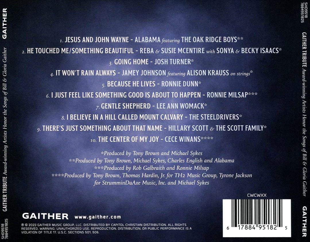 Gaither Tribute: Award-Winning cover art