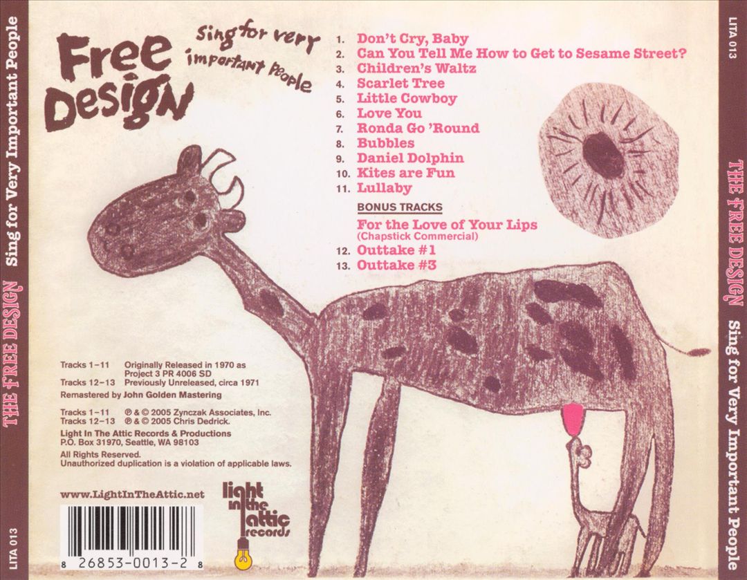 Sing for Very Important People [Bonus Tracks] cover art