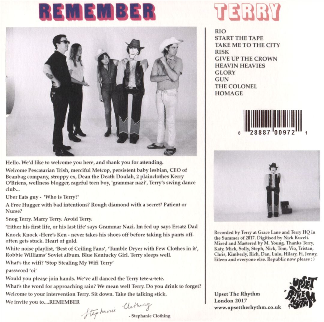 Remember Terry cover art