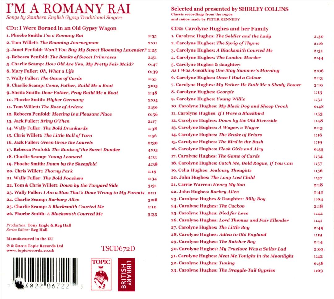 Voice Of The People: I'm A Romany Rai cover art