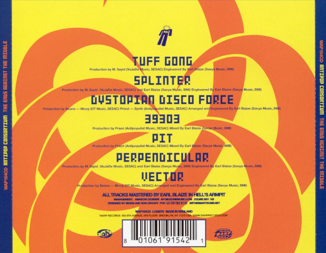 Ends Against the Middle cover art