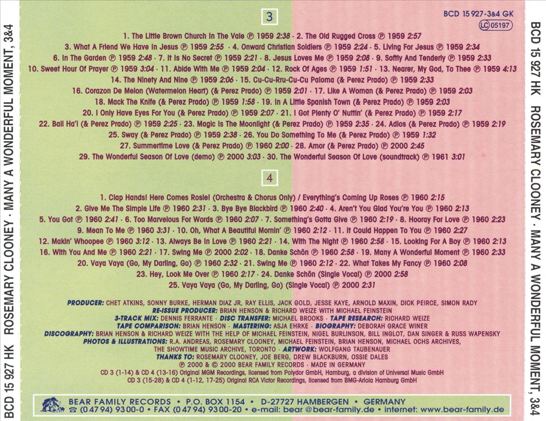 Many a Wonderful Moment cover art