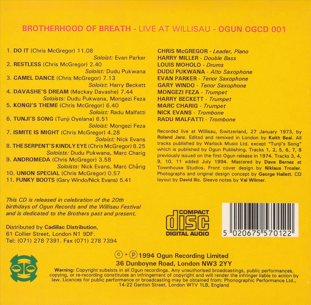 Live at Willisau [CD Reissue] cover art