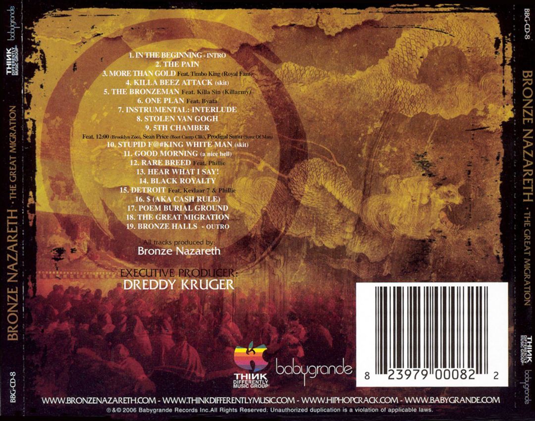 Bronze Nazareth: The Great Migration cover art