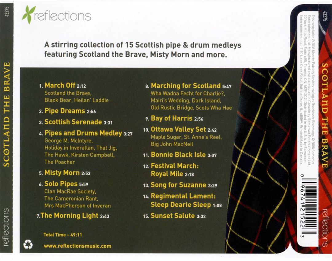 Scotland the Brave [Reflections] cover art