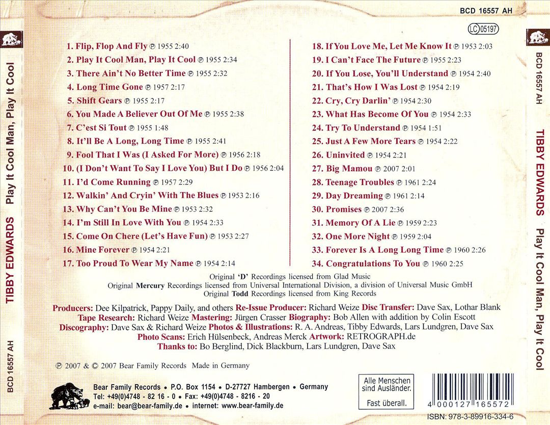 Play It Cool Man, Play It Cool cover art