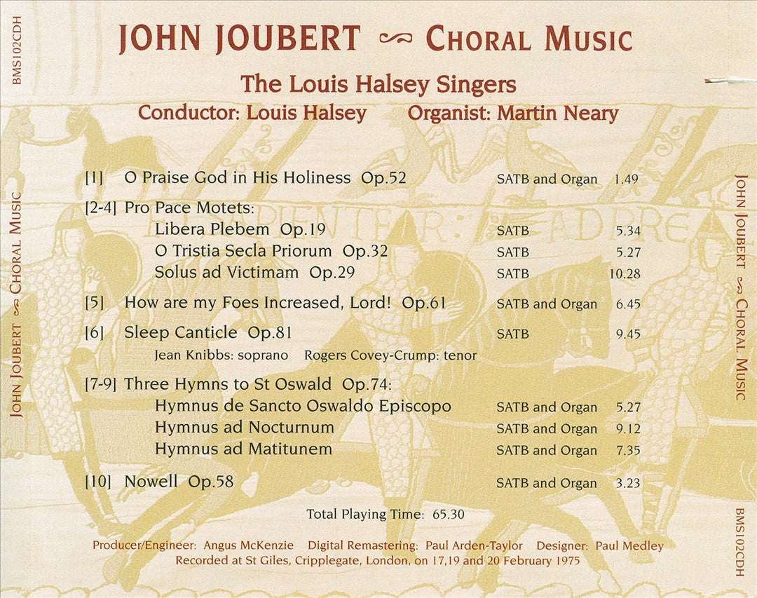 John Joubert: Choral Music cover art