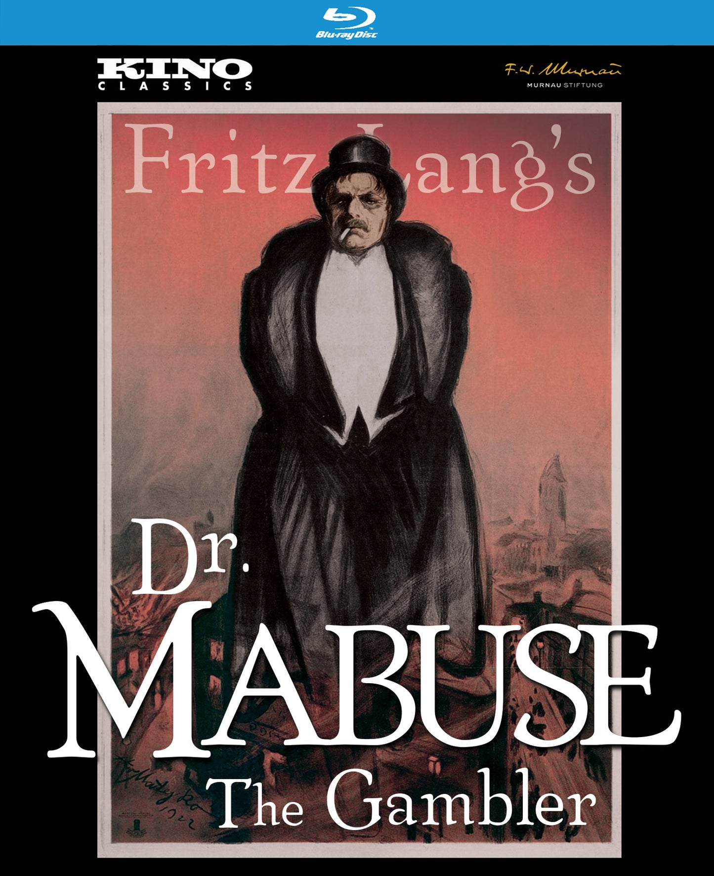 Dr. Mabuse: The Gambler [Blu-ray] [2 Discs] cover art