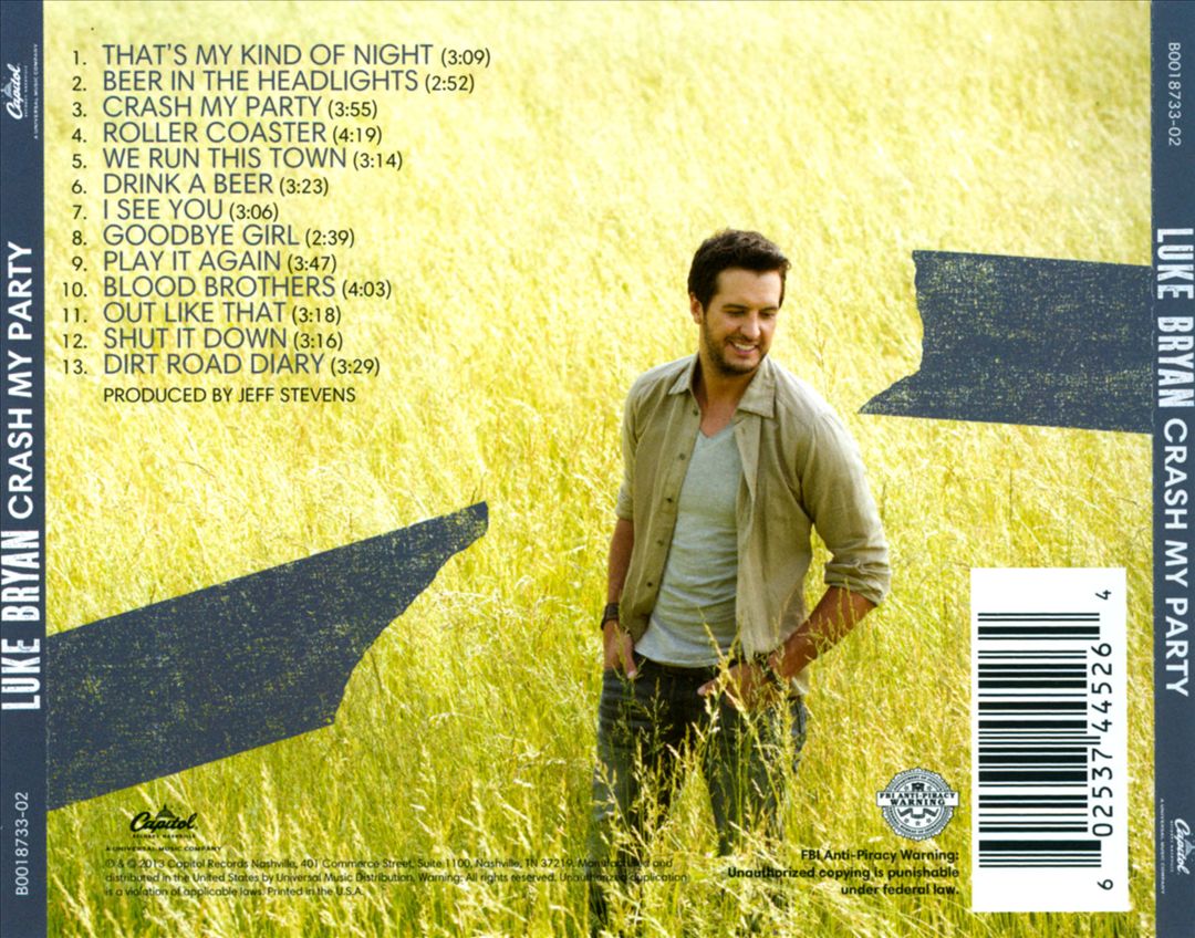 Crash My Party cover art