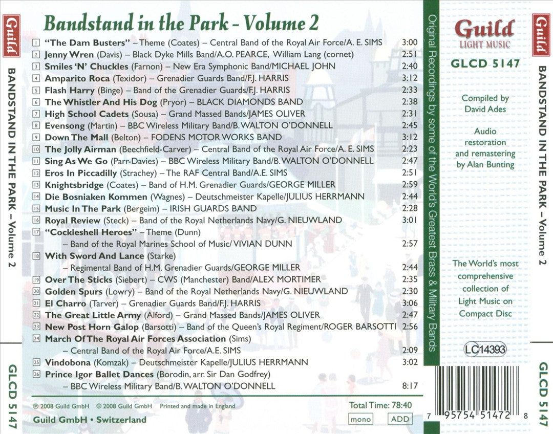 Golden Age of Light Music: Bandstand in the Park, Vol. 2 cover art