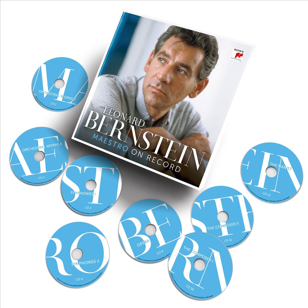Leonard Bernstein: Maestro on Record cover art