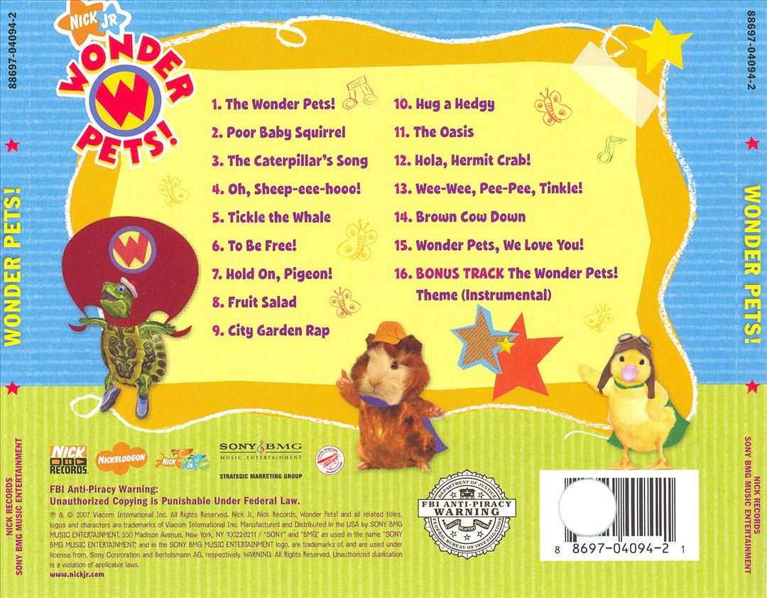 Wonder Pets! cover art
