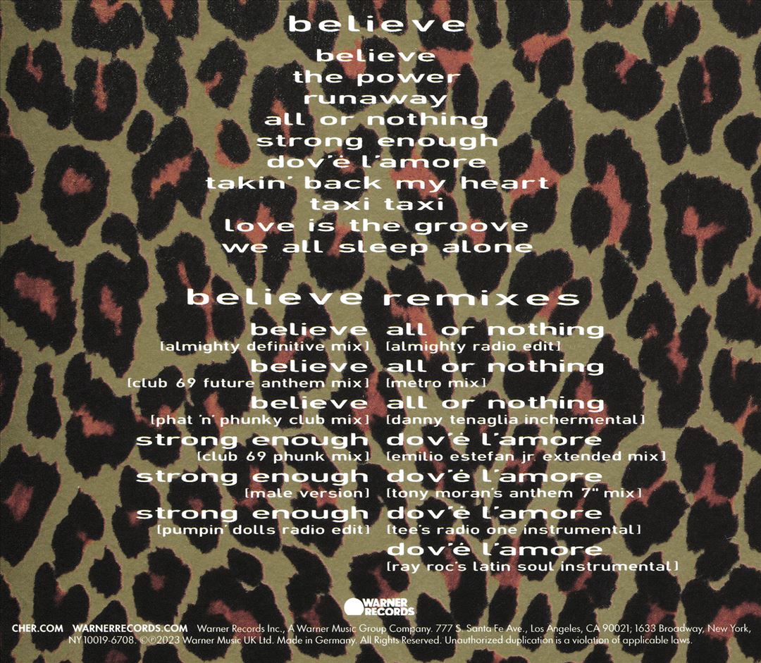 Believe cover art