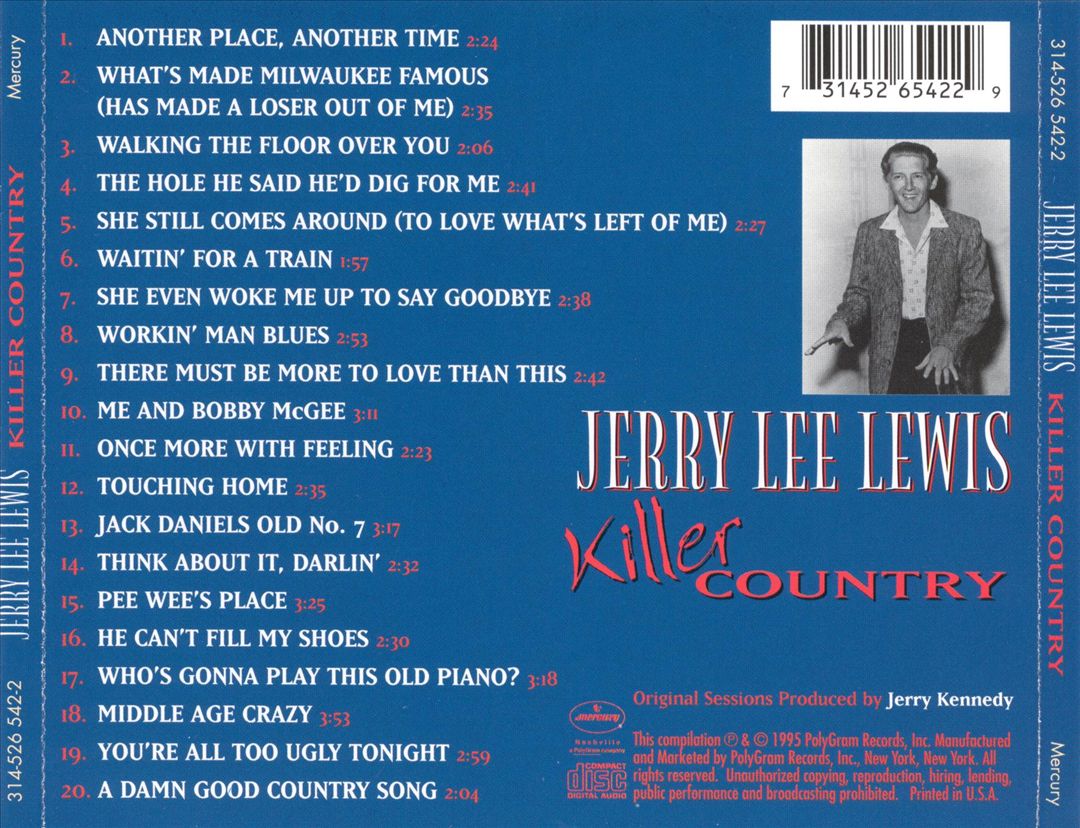 Killer Country [Mercury] cover art