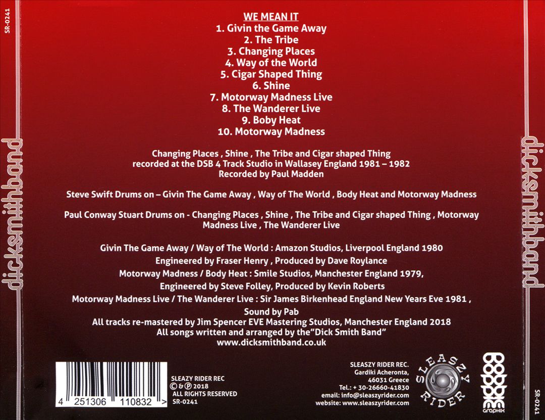 We Mean It cover art