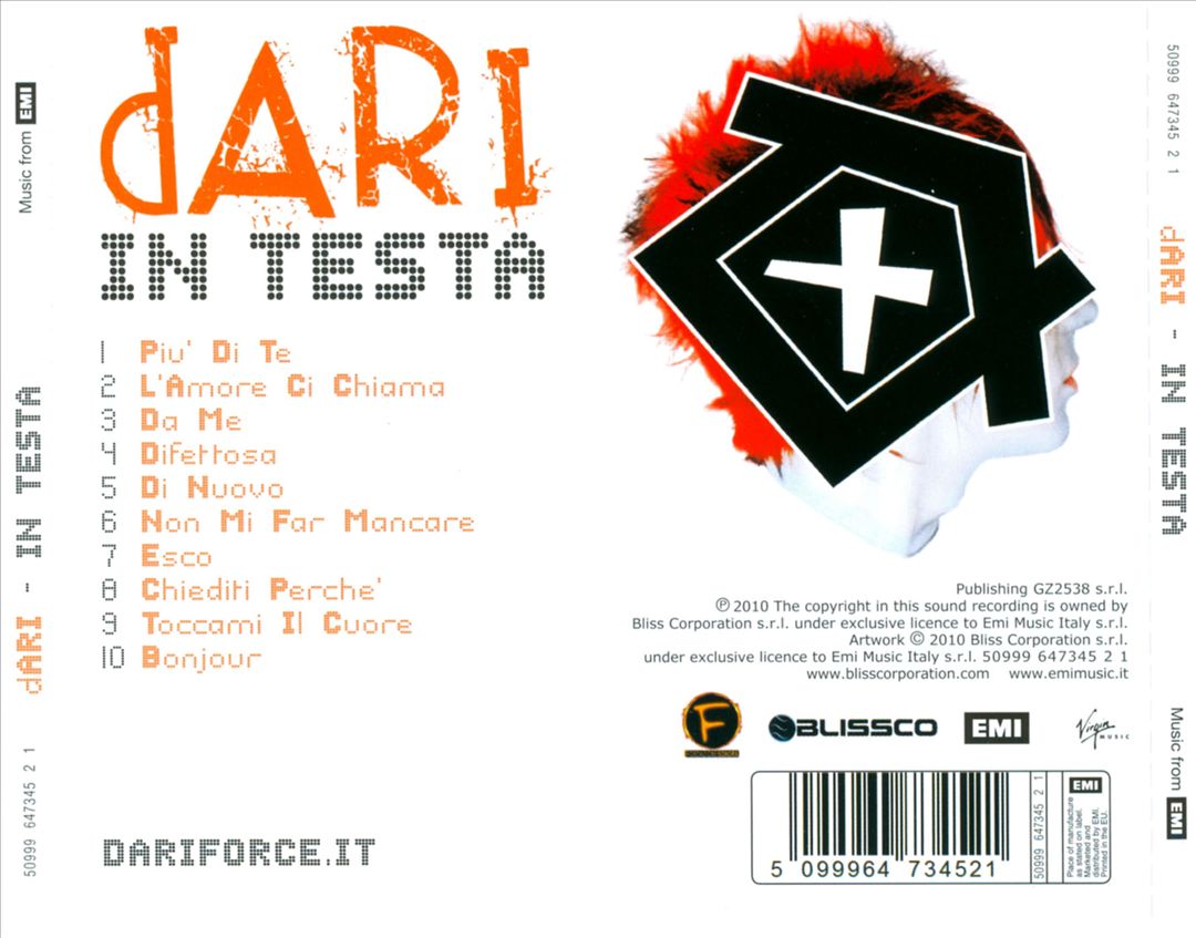 In Testa cover art