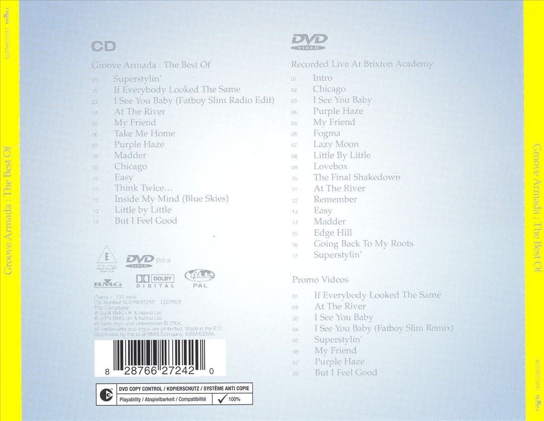 The Best Of [Bonus DVD] cover art