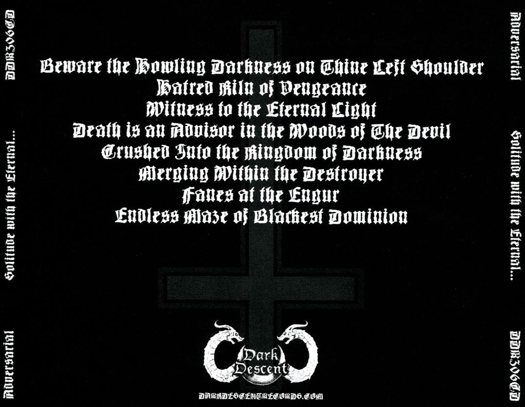 Solitude With the Eternal cover art