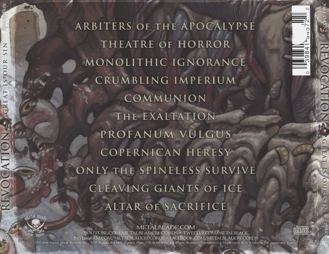 Great Is Our Sin cover art