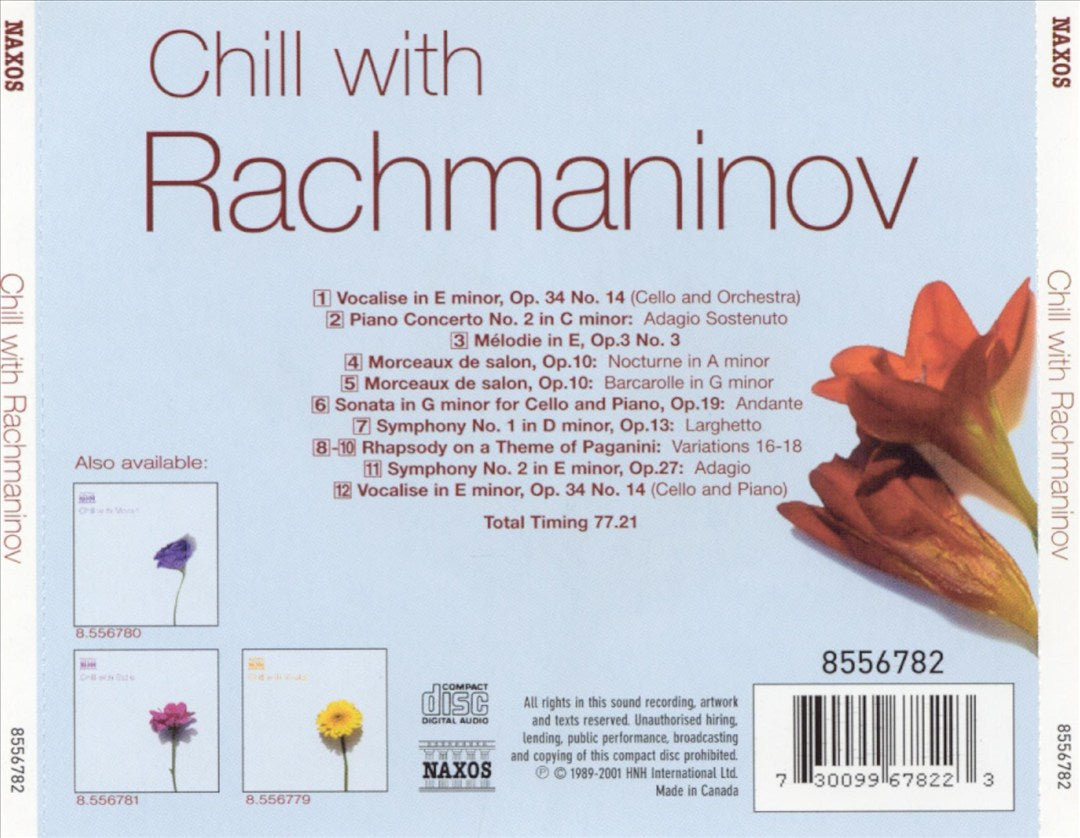 Chill with Rachmaninoff cover art