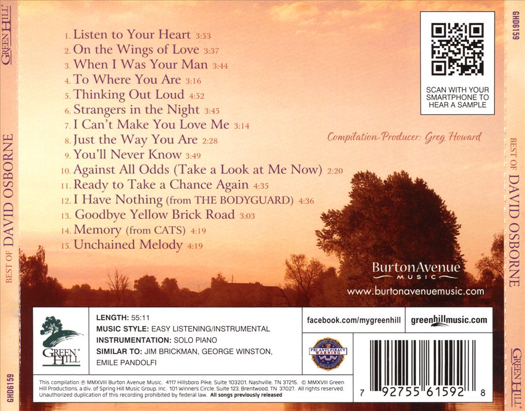 Best of David Osborne cover art