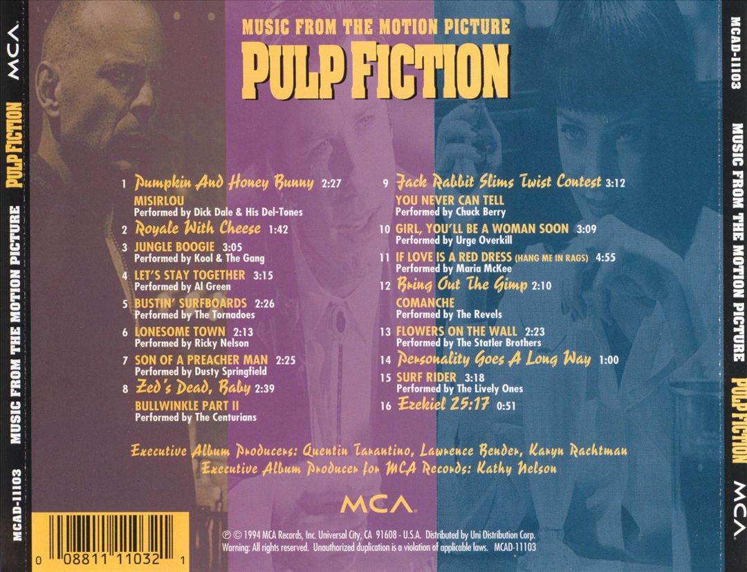 Pulp Fiction [Music from the Motion Picture] cover art