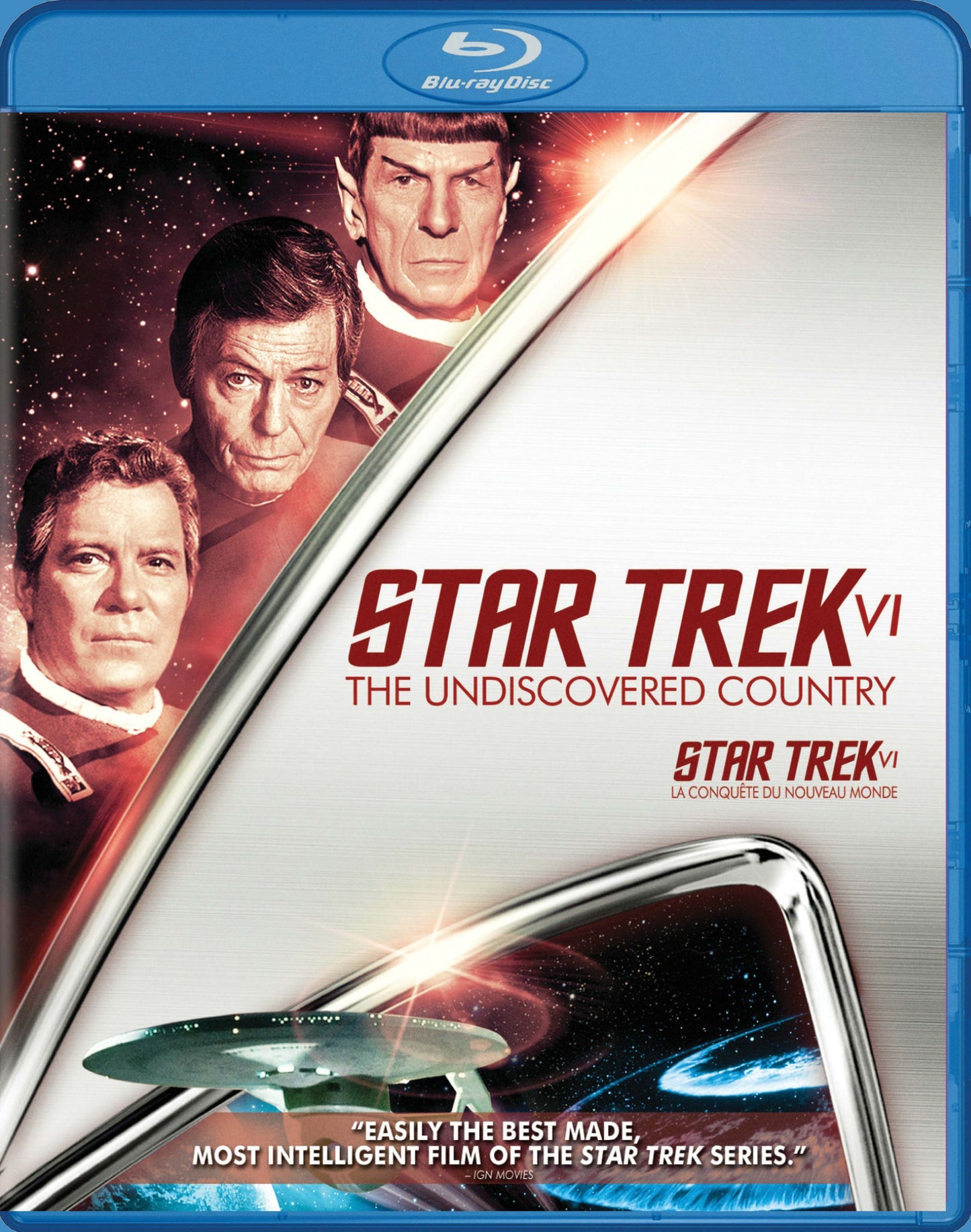 Star Trek VI: The Undiscovered Country [French] [Blu-ray] cover art