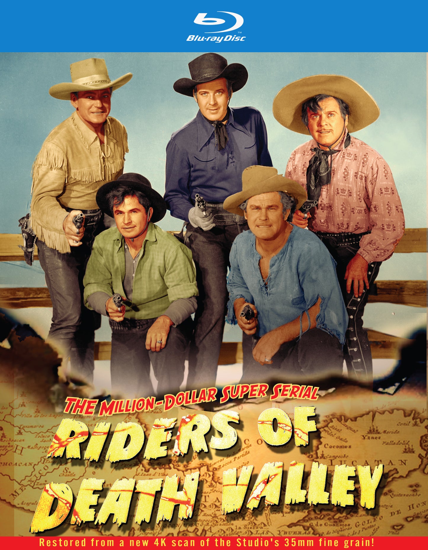 RIDERS OF DEATH VALLEY cover art