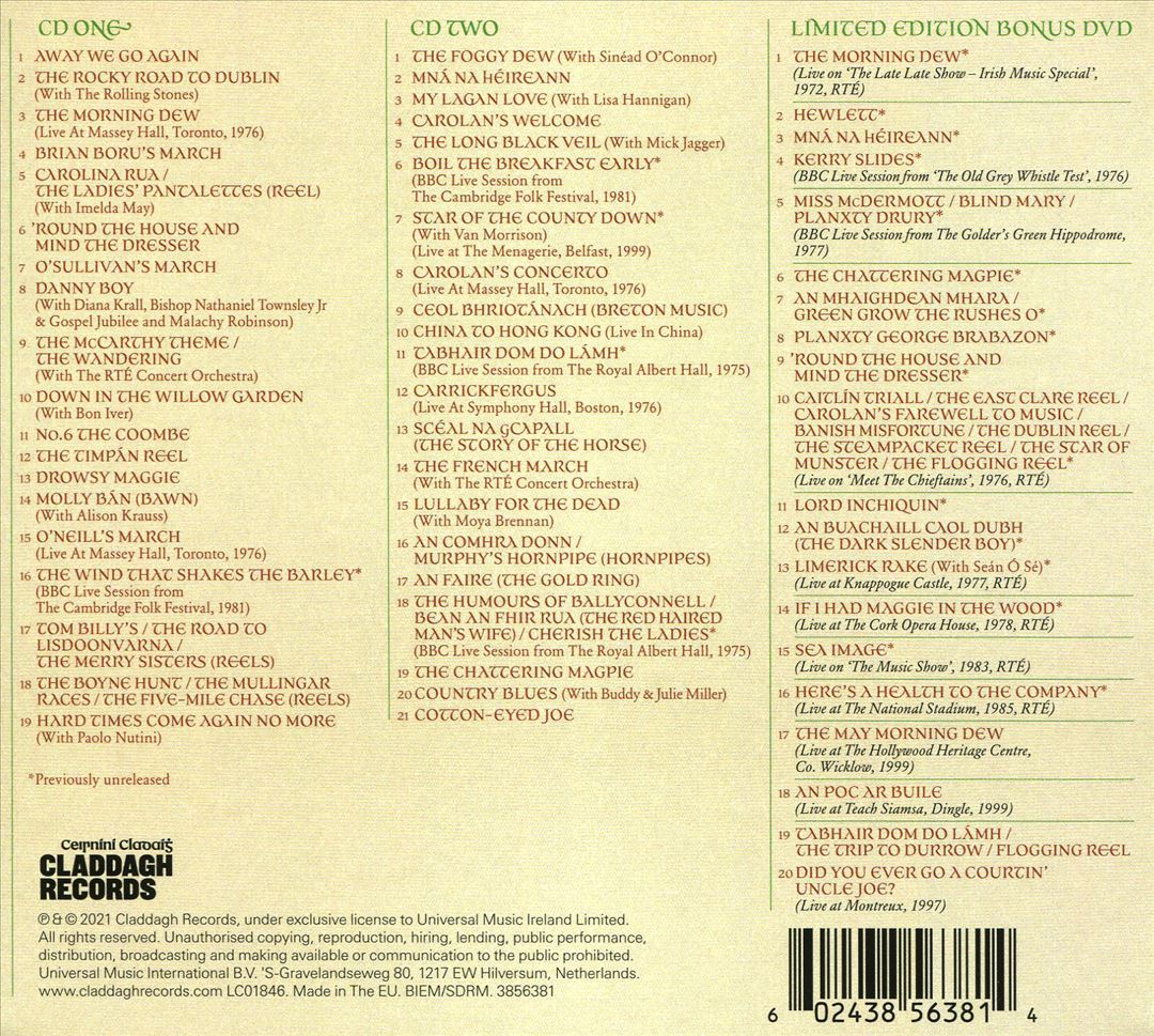 Chronicles: 60 Years of the Chieftains cover art