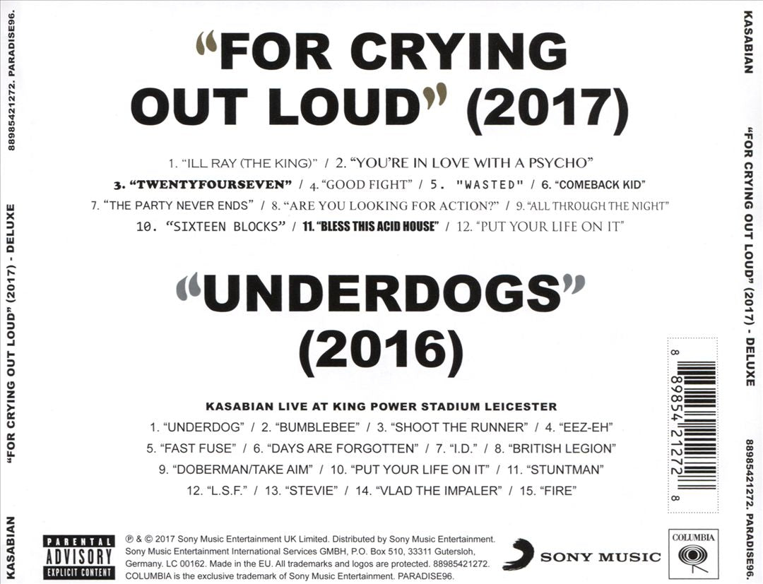 For Crying Out Loud [Deluxe Edition] cover art
