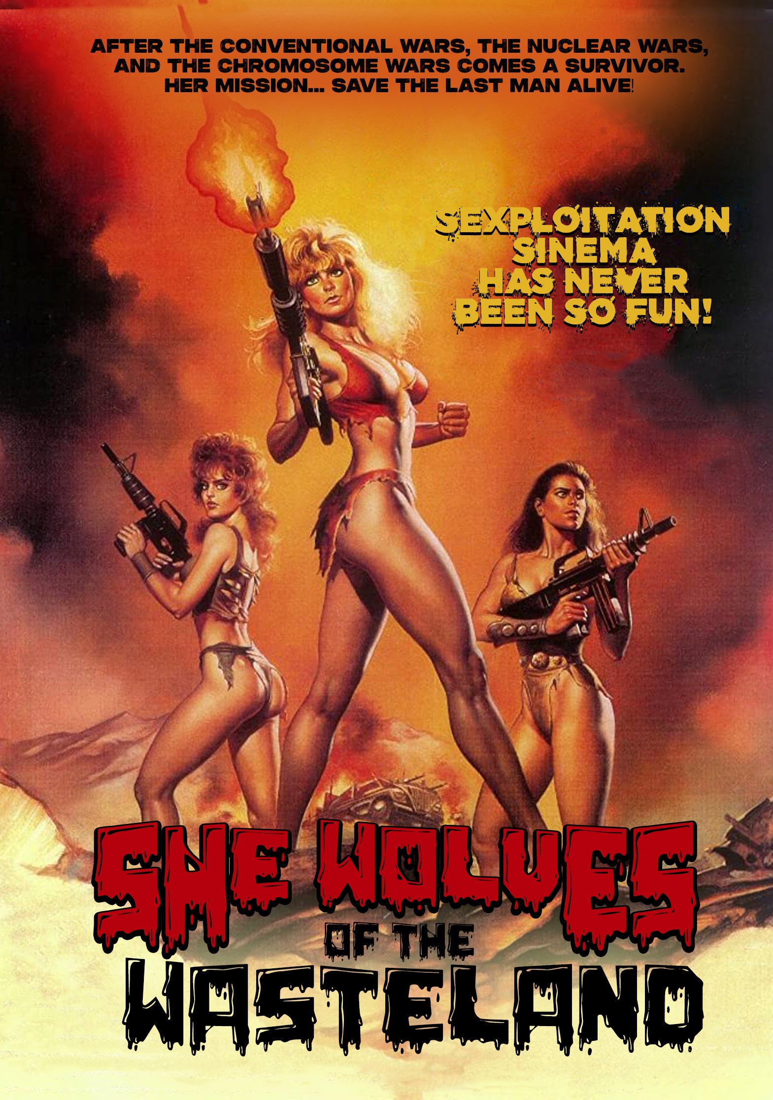 She-Wolves of the Wasteland cover art