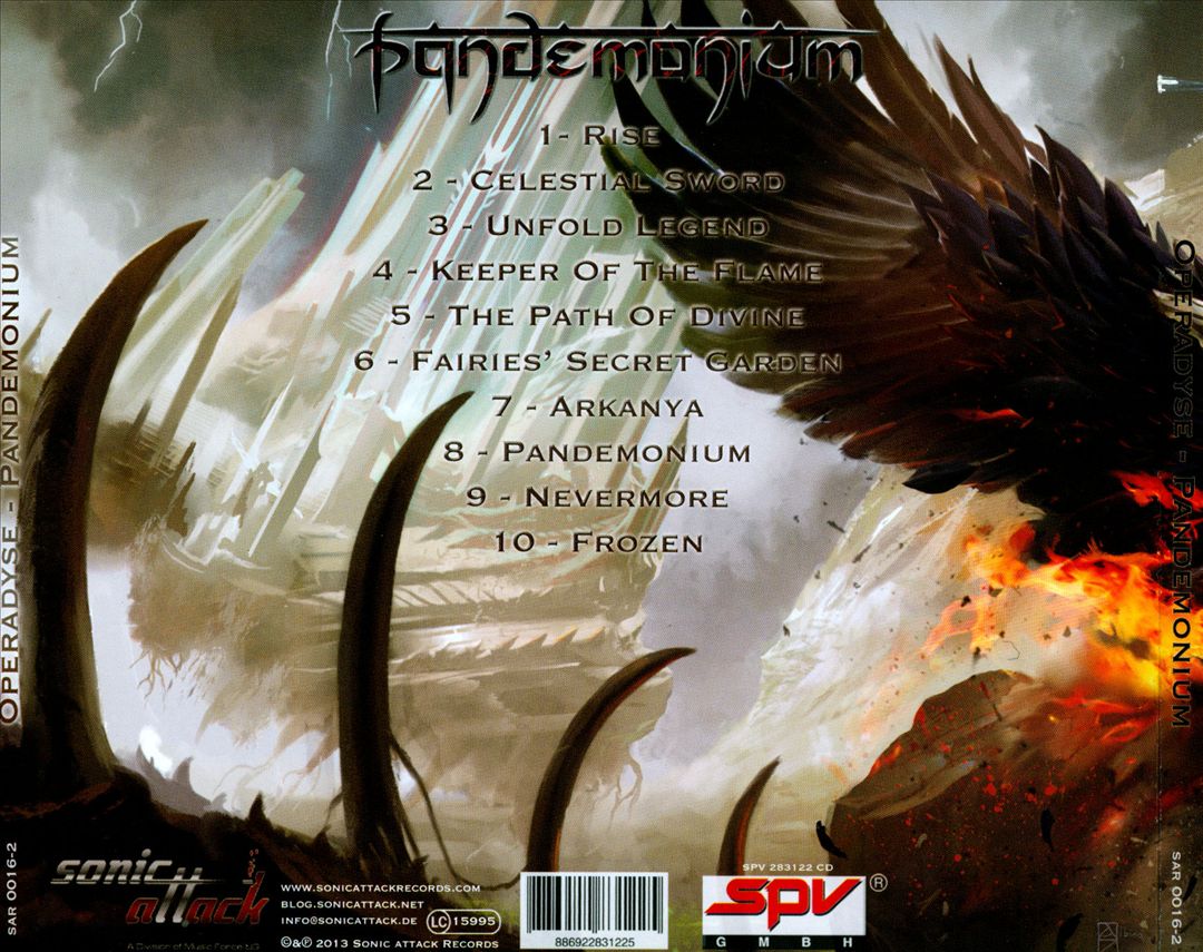 Pandemonium cover art