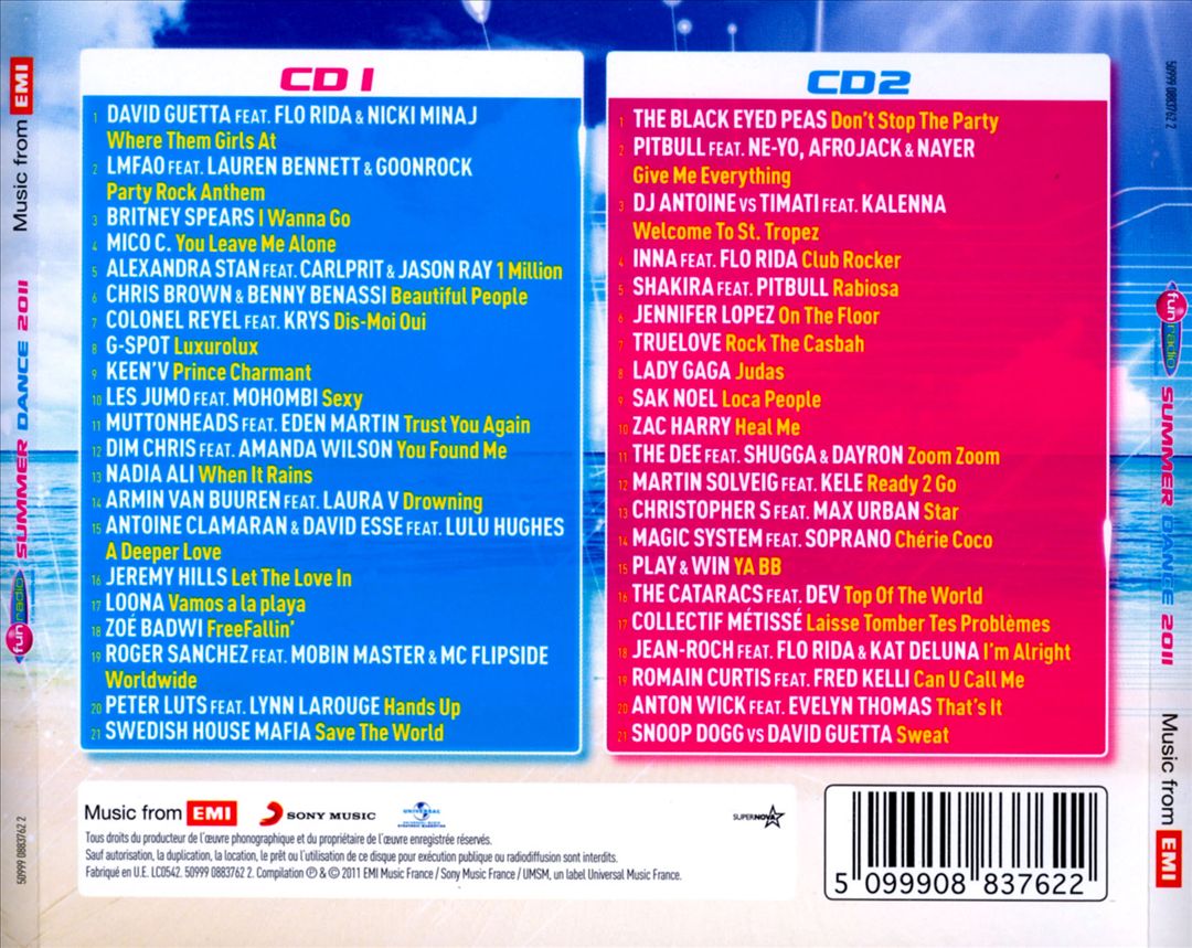 Fun Summer Dance 2011 cover art
