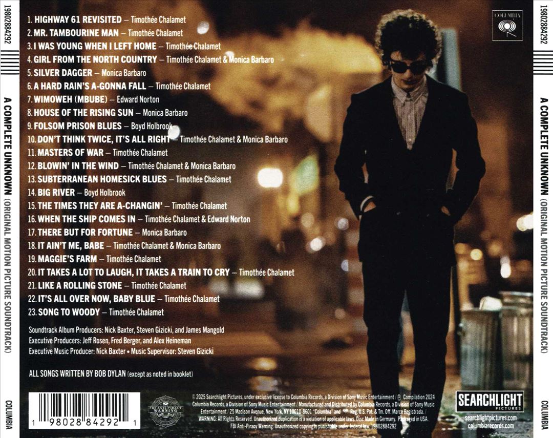 A Complete Unknown cover art