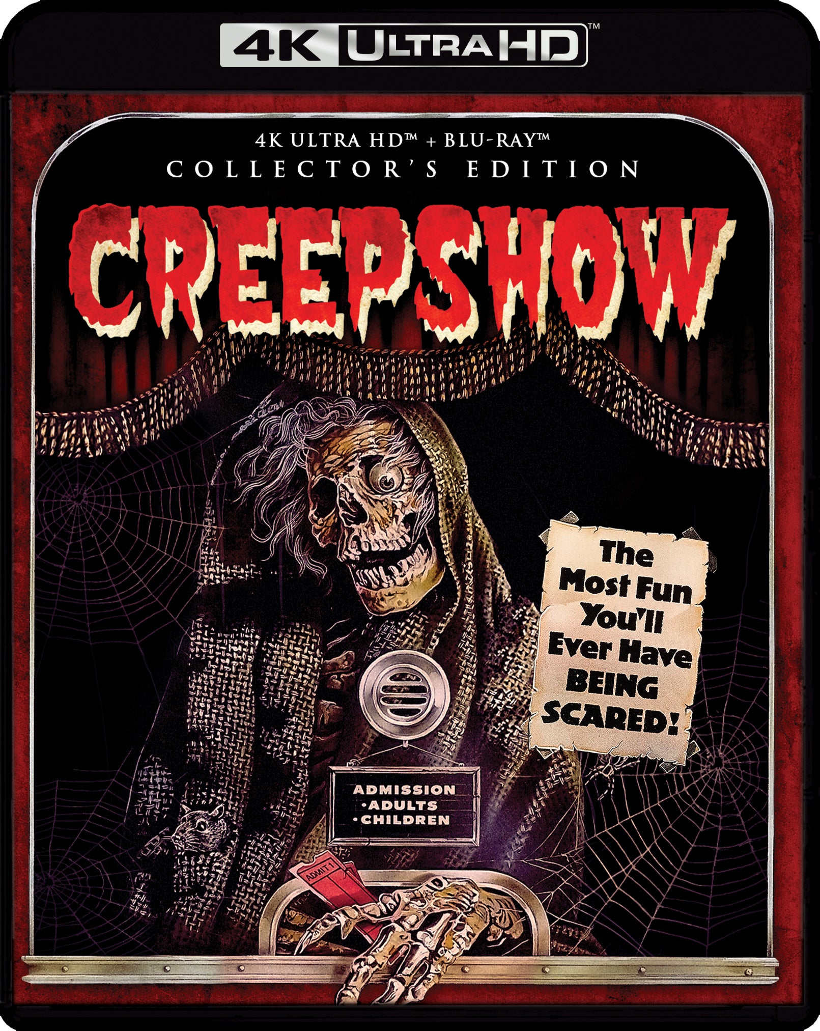Creepshow [4K Ultra HD Blu-ray/Blu-ray] cover art
