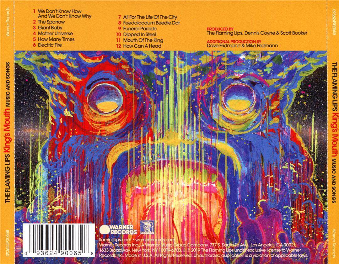 King's Mouth: Music and Songs cover art