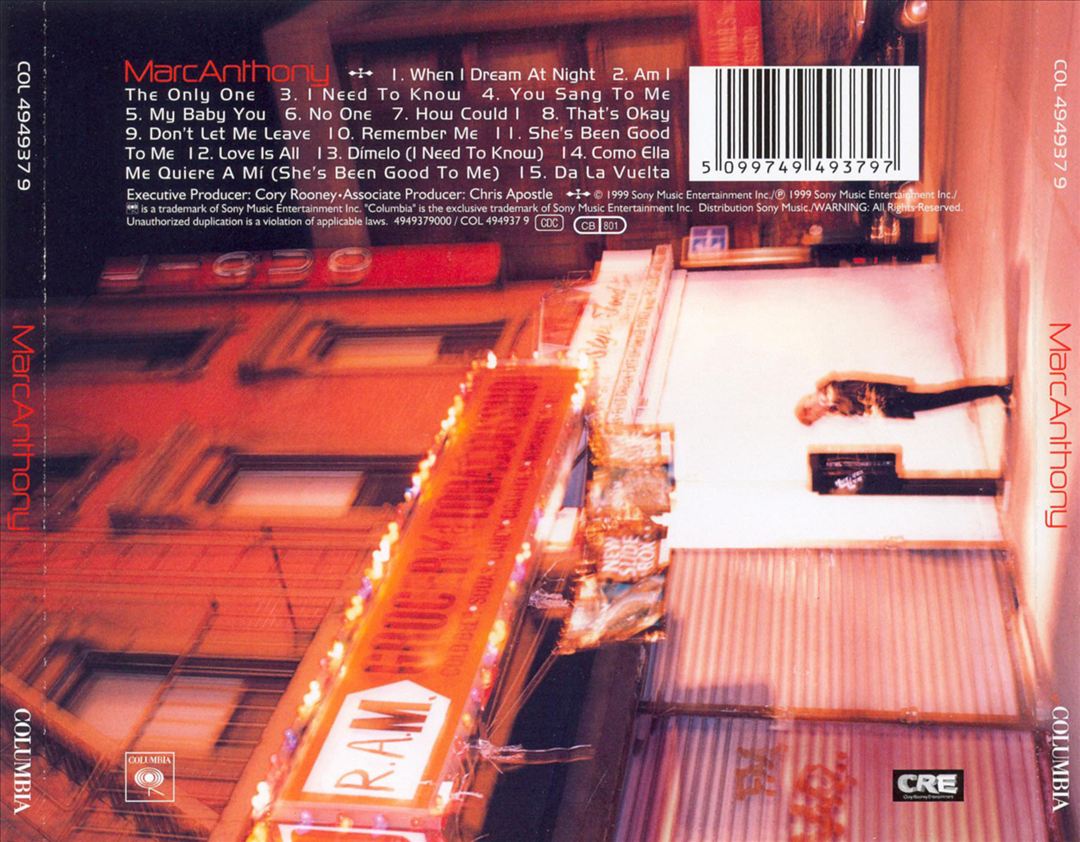 Marc Anthony [Bonus Tracks] cover art