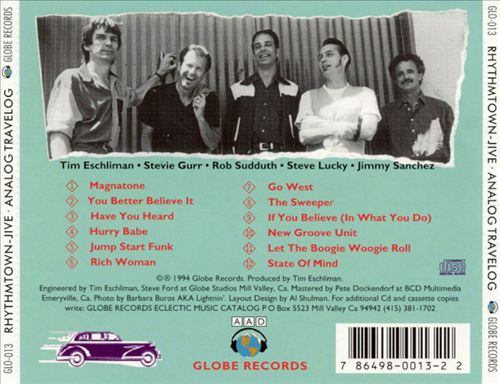 Analog Travelog cover art