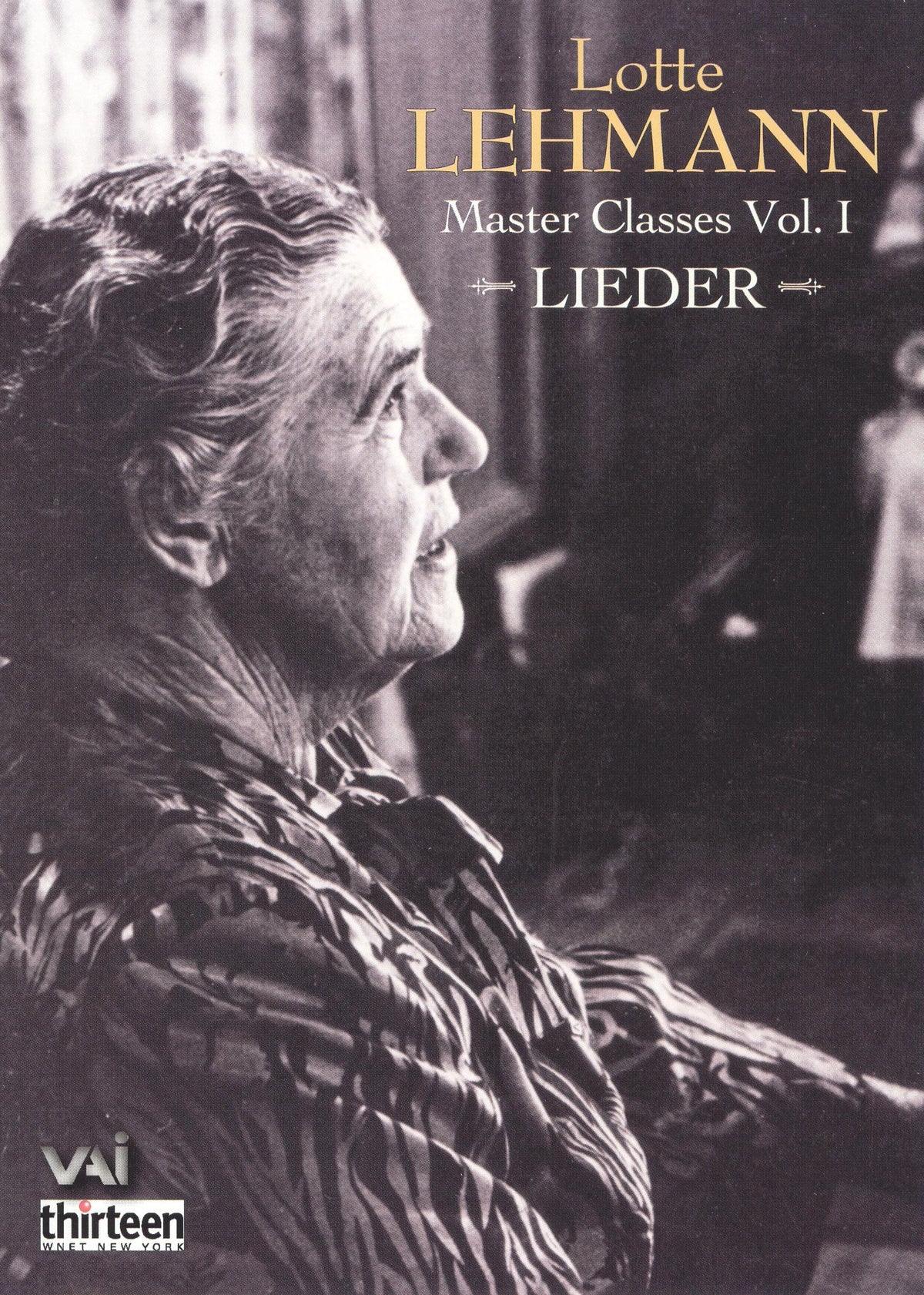 Lehmann, Lotte - Master Classes Vol.1: Lieder (1961) cover art