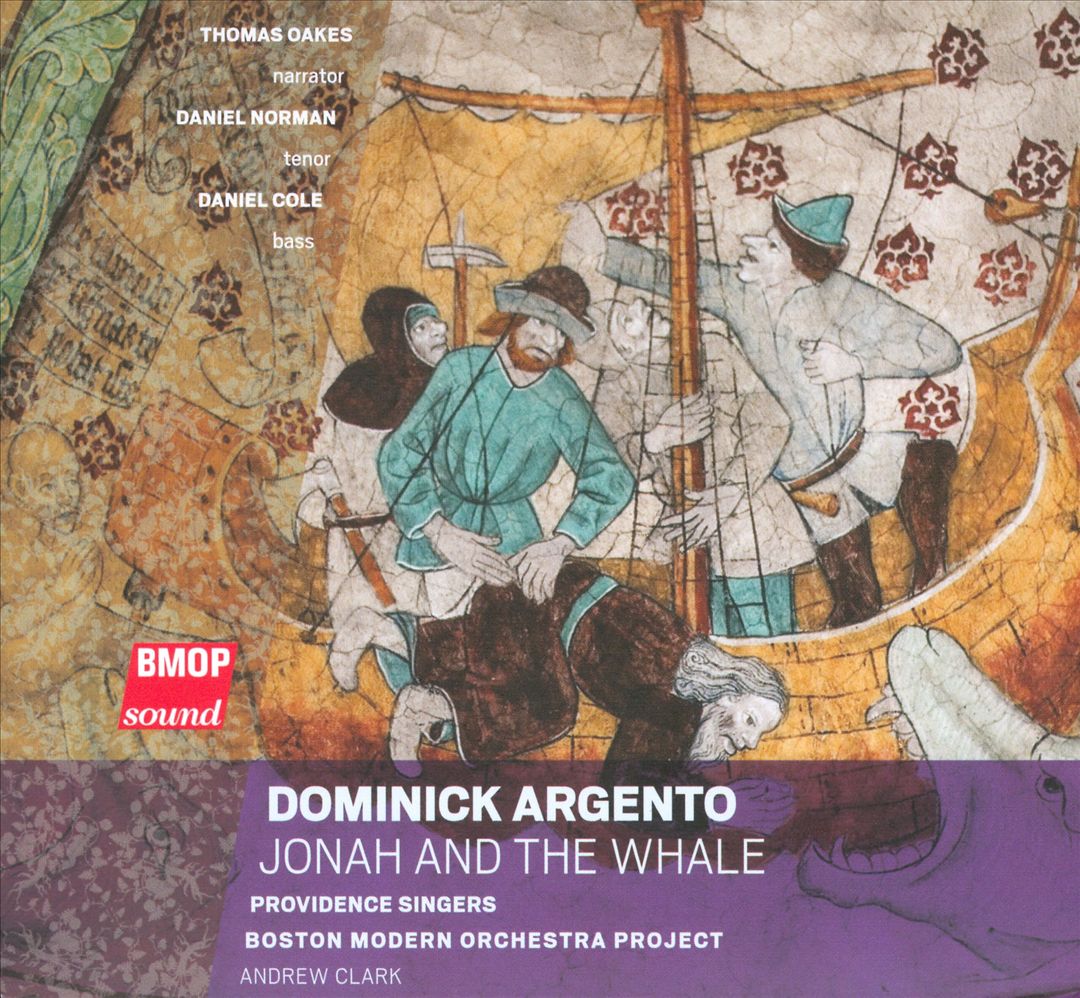 Dominick Argento: Jonah and the Whale cover art