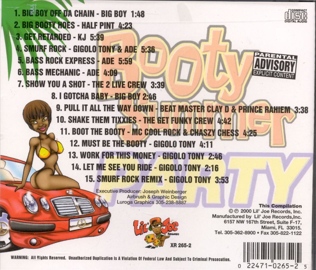 Booty Summer Party cover art