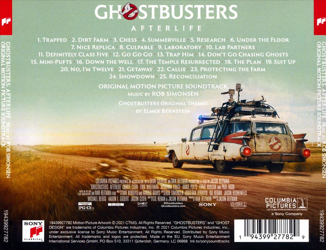 Ghostbusters: Afterlife [Original Motion Picture Soundtrack] cover art