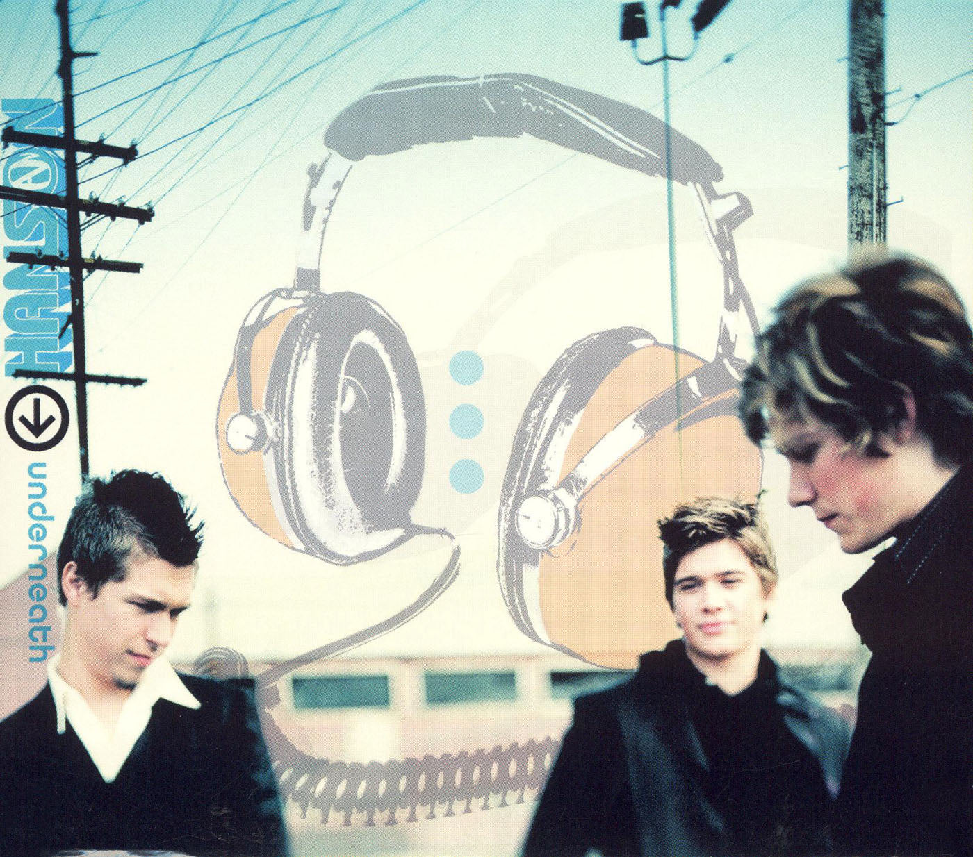 Underneath [CD & DVD] cover art